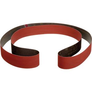 Cubitron™ II Sanding Belt - 80+, Ceramic, Polyester, YF-Weight, Red