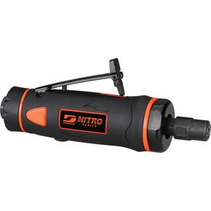 Straight Line Die Grinder - 26 CFM, 1/4" NPT, 1/4", 20000, 1/4", 0.5 HP, Rear