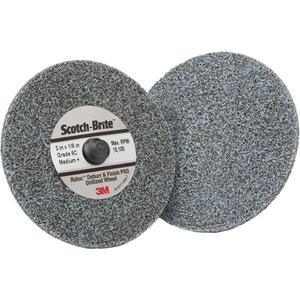 Roloc™ Deburr & Finish Pro TR Unitized Wheel - 2", 1/4", 1/8", Medium, None, Ceramic