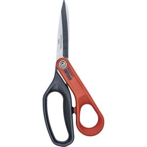 Stainless Steel All Purpose Tradesman Shears - 3-1/4", 8-1/2", Rings, Offset, Ambidextrous