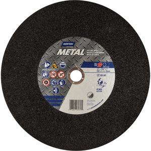Metal A Chop Saw Cut-Off Wheel - 14", 3/32", 1", 4365, 01/41, Aluminum Oxide