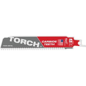 Sawzall® Torch™ Saw Blade - 6", 1", 0.05", 7, Carbide