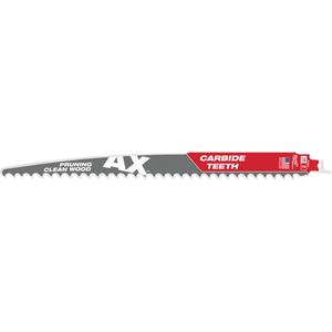 The Ax™ Sawzall® Blade for Pruning & Clean Wood - 12", 1", 0.05", 3, Carbide