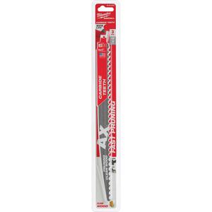 The Ax™ Sawzall® Blade for Pruning & Clean Wood - 12", 1", 0.05", 3, Carbide