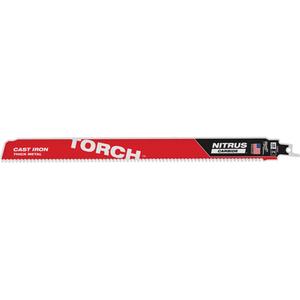 The Torch™ Sawzall® Blade with Nitrus Carbide™ Teeth - 12", 1", 0.05", 7, Carbide