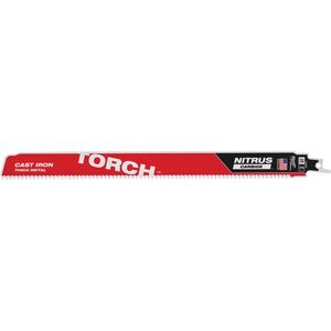 The Torch™ Sawzall® Blade with Nitrus Carbide™ Teeth - 12", 1", 0.05", 7, Carbide
