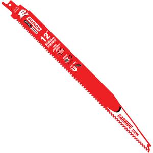 General-Purpose Reciprocating Saw Blade - 12", 1", 6-9, Carbide