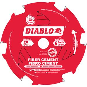 Carbide Tipped Circular Saw Blade - 5", 5/8", 6, Cement