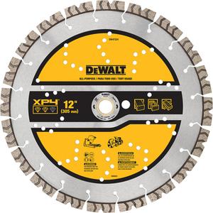 XP4 All-Purpose Segmented Diamond* Blades - 12", 0.12", 1", 6300, 12 mm