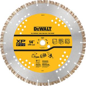 XP All-Purpose Segmented Diamond Blade - 14", 0.125", 1", 5400, 12 mm