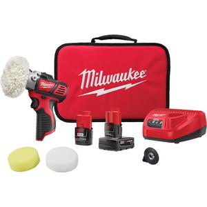M12™ Variable Speed Polisher/Sander Kit - 5.1", 2800 & 8300