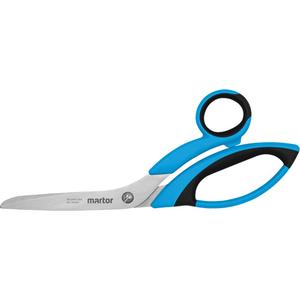 Secumax 564 Safety Scissors - 8-3/5", Rings, Offset, Ambidextrous, Stainless Steel
