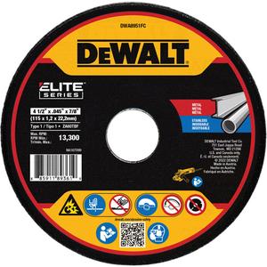 XP™ Metal Cut-Off Wheel - 4-1/2", 0.045", 7/8", 13300, 1, Ceramic