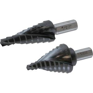 Multi-Step™ Step Drill Bit - Titanium, 1", 1/4", Spiral, 3/8"