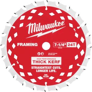 Thick Kerf Framing Circular Saw Blade - 25-Pack - 7-1/4", 5/8", 24, Wood, 0.71", Carbide Tipped, 2.559"