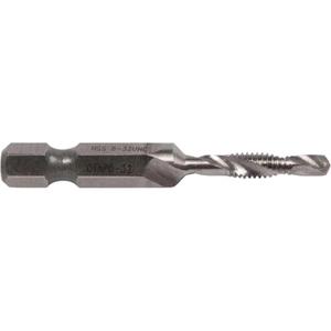 Drill/Tap Bit - High Speed Steel, #8, 32, NC, Mild Steel, Copper, Brass, Aluminum, Up to 10 GA