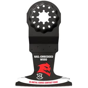 Demo Demon™ 2-1/2" Starlock Bi-Metal Oscillating Blade for Nail-Embedded Wood - Cutting, 1-1/2", 2-1/2", Bi-Metal