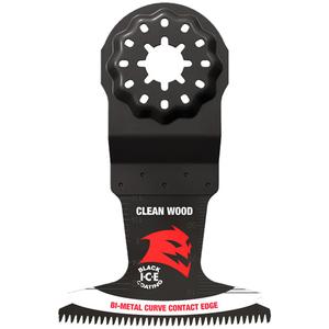 Starlock 2-1/2" Bi-Metal Oscillating Blade for Clean Wood - Cutting, 1-1/2", 2-1/2", Bi-Metal