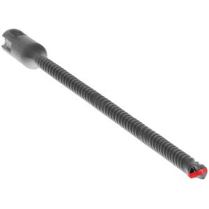 2-Cutter Carbide-Tipped Hammer Drill Bit - Carbide, 3/16", 10", 12", SDS-Plus, 2