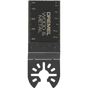 Universal 1-1/4" Quick-Fit Bi-Metal/Wood/Drywall Oscillating Multi-Tool Blade - Cutting, 1-11/16", 1-1/4", 0.027"