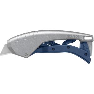 Secunorm 610 XDR Retractable Safety Knife - Heavy-Duty, 18 mm, Stainless Steel, 55.5 mm, 19 mm