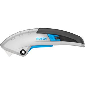 Secupro Martego Retractable Safety Knife - Heavy-Duty, 9 mm, Ceramic, Aluminum, 26 mm, 18.5 mm