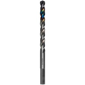Metal Demon™ Drill Bit for Mild, Hardened and Stainless Steels - 17/64", 4-3/10", 2-7/10", 130°, 3-Flats, Metal, Cast Iron, Stainless Steel, Sheet Steel, Wood, Plastics, Split Point