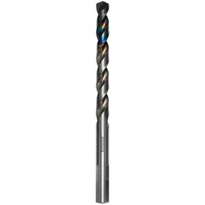 Metal Demon™ Drill Bit for Mild, Hardened and Stainless Steels - 19/64", 4-3/5", 3", 130°, 3-Flats, Metal, Cast Iron, Stainless Steel, Sheet Steel, Wood, Plastics, Split Point