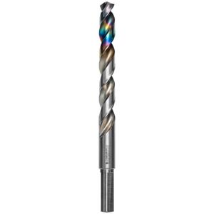 Metal Demon™ Drill Bit for Mild, Hardened and Stainless Steels - 25/64", 5-1/5", 3-2/5", 130°, 3-Flats, Metal, Cast Iron, Stainless Steel, Sheet Steel, Wood, Plastics, Split Point