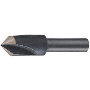 10003 Countersink - High Speed Steel, 1", 90°, 3, 2-3/4", Steam Oxide, Straight, 1/2"