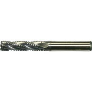RG8-TC Roughing Square End Mill - High Speed Cobalt, 1", 2", 5, 4-1/2", 1", TiCN, Spiral, Right, Right