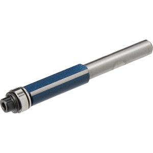 Carbide-Tipped 2-Flute Flush Trim Bit - 3/8", 1", 2-3/5", 1/4", Double Flush Trimmer, Flush, Ball bearing, Carbide-Tipped
