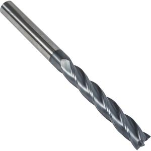 S237 30° Extra Long Square End Mill - Carbide, 1/4", 1-1/2", 4, 4", 1/4"