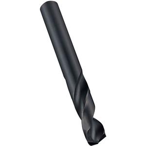 Stub Drill Bit - High Speed Steel, 1/32", 0.0313", 24 mm, 5 mm, 118°, Bright