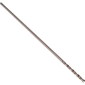 Extra Length Aircraft Extension Drill Bit - High Speed Cobalt, 1/16", 5/64", 3/32", 7/64", 1/8", 9/64", 5/32", 11/64", 0.0625", 12", 7/8", 135°, Bronze