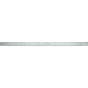 Industrial Precision Flexible Ruler - 12", 15/32", 5R, Metric/Imperial, Steel