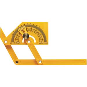 Plastic Protractor - 1°, 0° - 180°