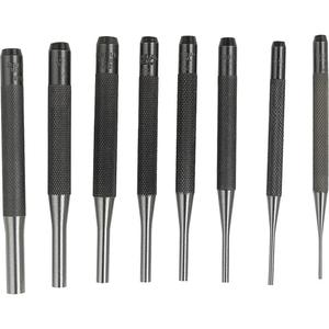 Drive Pin Punches - 8, 1/16" - 5/16", 4"