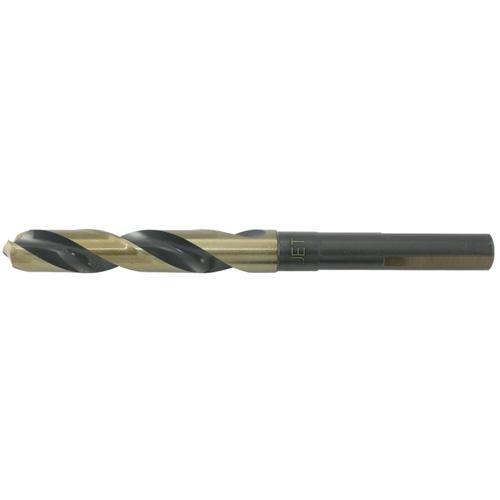 Gold Super Premium Prentice Drill Bit - High Speed Steel, 5/8", 118°, Wood, Stainless Steel, Steel, 118° Split Point, 3 Flats, 1/2"