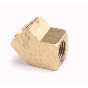 Pipe Elbows 45° Extruded - Brass, 1/4"