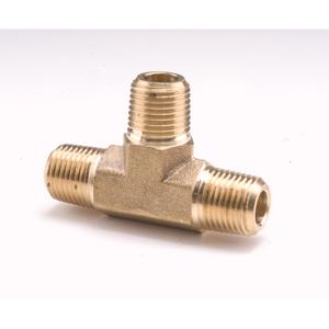 Male Pipe Tees - Brass, 1/2"