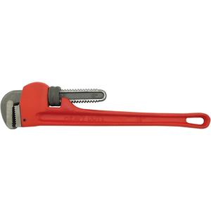 Pipe Wrench - Steel, 18", 2-1/2", None, Powder Coated