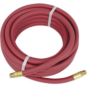 Heavy-Duty Air Hose - Air, PVC, 3/8", 25', 300 psi, 3/8" NPT