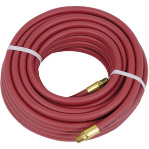 Heavy-Duty Air Hose - Air, PVC, 3/8", 50', 300 psi, 1/4 NPT, '-26°C to 65°C