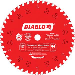 Saw Blades - General Purpose - 12", 1", 44, Wood, ATB