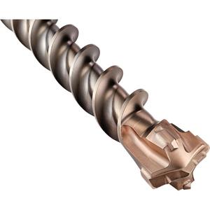 4-Cutter Bit - Carbide, 1", 13", 17", SDS-Max