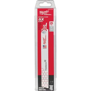 The Torch™ Sawzall® Blades - 9", 1", 18, Bi-Metal, 1/2"