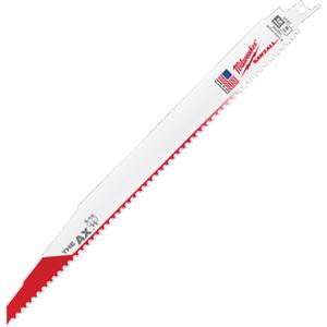 Ax™ Sawzall® Reciprocating Saw Blade - 12", 1", 0.062", 5, Bi-Metal