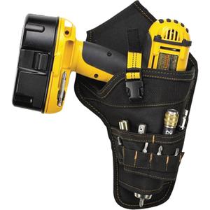 Cordless Drill Holster - Polyester, Black, 1, Cordless Tool Holder