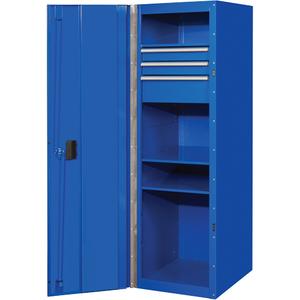 RX Series Side Cabinet - 3, Blue, 25", 19", 61"
